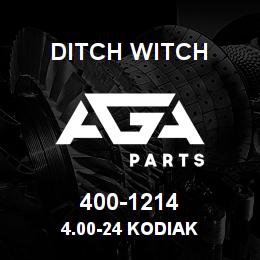 400-1214 Ditch Witch 4.00-24 KODIAK | AGA Parts