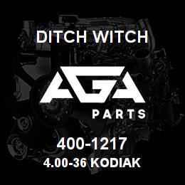 400-1217 Ditch Witch 4.00-36 KODIAK | AGA Parts