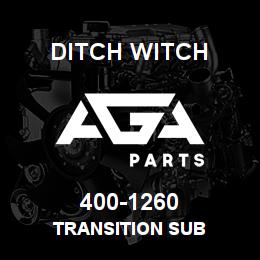 400-1260 Ditch Witch TRANSITION SUB | AGA Parts