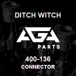 400-136 Ditch Witch CONNECTOR | AGA Parts