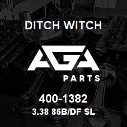 400-1382 Ditch Witch 3.38 86B/DF SL | AGA Parts