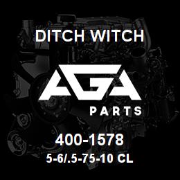 400-1578 Ditch Witch 5-6/.5-75-10 CL | AGA Parts