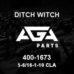 400-1673 Ditch Witch 5-6/16-1-10 CLA | AGA Parts