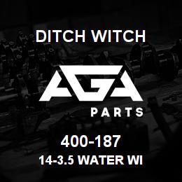 400-187 Ditch Witch 14-3.5 WATER WI | AGA Parts