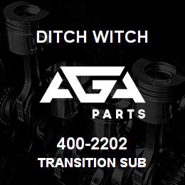 400-2202 Ditch Witch TRANSITION SUB | AGA Parts