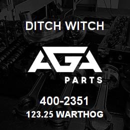 400-2351 Ditch Witch 123.25 WARTHOG | AGA Parts