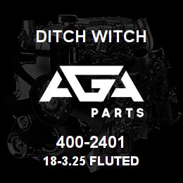 400-2401 Ditch Witch 18-3.25 FLUTED | AGA Parts