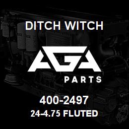 400-2497 Ditch Witch 24-4.75 FLUTED | AGA Parts
