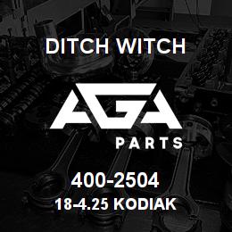 400-2504 Ditch Witch 18-4.25 KODIAK | AGA Parts