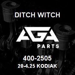 400-2505 Ditch Witch 20-4.25 KODIAK | AGA Parts