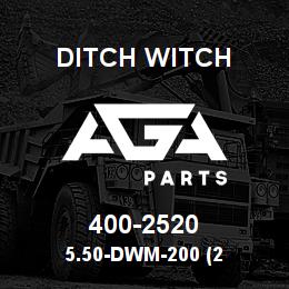 400-2520 Ditch Witch 5.50-DWM-200 (2 | AGA Parts