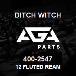 400-2547 Ditch Witch 12 Fluted Ream | AGA Parts