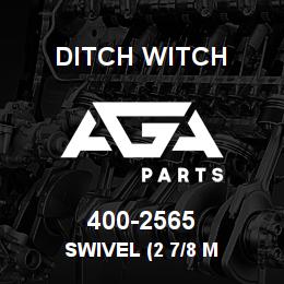400-2565 Ditch Witch SWIVEL (2 7/8 M | AGA Parts