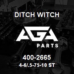 400-2665 Ditch Witch 4-6/.5-75-10 ST | AGA Parts