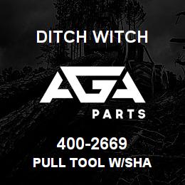 400-2669 Ditch Witch PULL TOOL W/SHA | AGA Parts