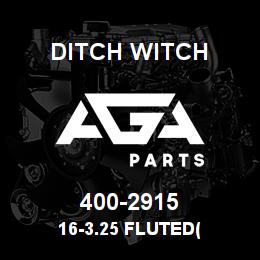 400-2915 Ditch Witch 16-3.25 FLUTED( | AGA Parts