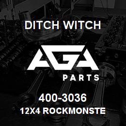 400-3036 Ditch Witch 12X4 ROCKMONSTE | AGA Parts