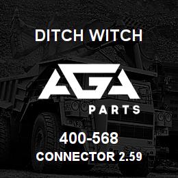 400-568 Ditch Witch CONNECTOR 2.59 | AGA Parts