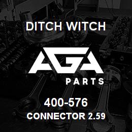 400-576 Ditch Witch CONNECTOR 2.59 | AGA Parts