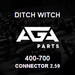 400-700 Ditch Witch CONNECTOR 2.59 | AGA Parts