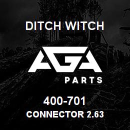 400-701 Ditch Witch CONNECTOR 2.63 | AGA Parts