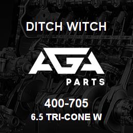 400-705 Ditch Witch 6.5 TRI-CONE W | AGA Parts