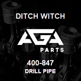 400-847 Ditch Witch DRILL PIPE | AGA Parts