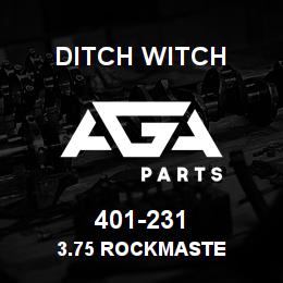 401-231 Ditch Witch 3.75 ROCKMASTE | AGA Parts