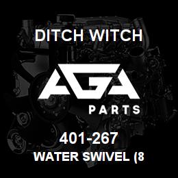 401-267 Ditch Witch WATER SWIVEL (8 | AGA Parts