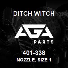 401-338 Ditch Witch NOZZLE, SIZE 1 | AGA Parts