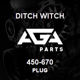 450-670 Ditch Witch PLUG | AGA Parts