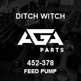 452-378 Ditch Witch FEED PUMP | AGA Parts