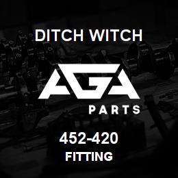 452-420 Ditch Witch FITTING | AGA Parts