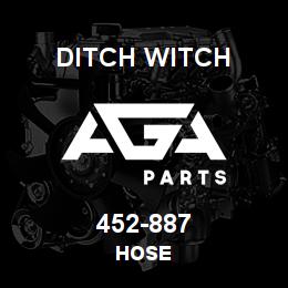 452-887 Ditch Witch HOSE | AGA Parts