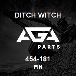 454-181 Ditch Witch PIN | AGA Parts