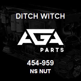 454-959 Ditch Witch NS NUT | AGA Parts