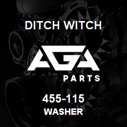 455-115 Ditch Witch WASHER | AGA Parts