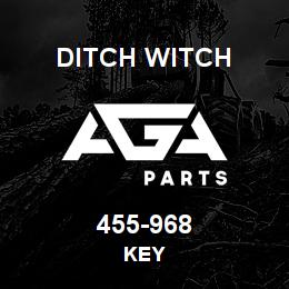 455-968 Ditch Witch KEY | AGA Parts