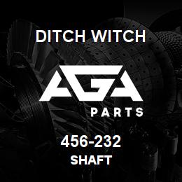 456-232 Ditch Witch SHAFT | AGA Parts