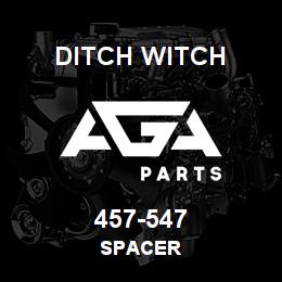 457-547 Ditch Witch SPACER | AGA Parts
