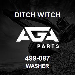 499-087 Ditch Witch WASHER | AGA Parts