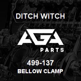 499-137 Ditch Witch BELLOW CLAMP | AGA Parts
