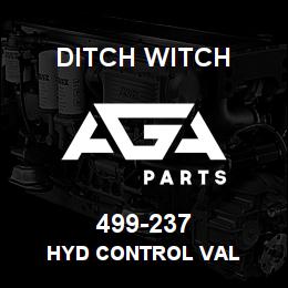 499-237 Ditch Witch HYD CONTROL VAL | AGA Parts