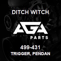 499-431 Ditch Witch TRIGGER, PENDAN | AGA Parts