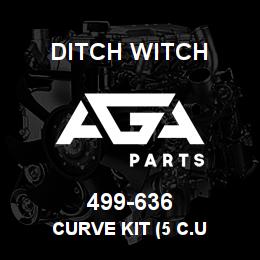 499-636 Ditch Witch CURVE KIT (5 C.U | AGA Parts