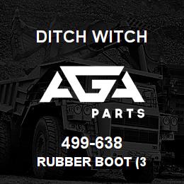 499-638 Ditch Witch RUBBER BOOT (3 | AGA Parts