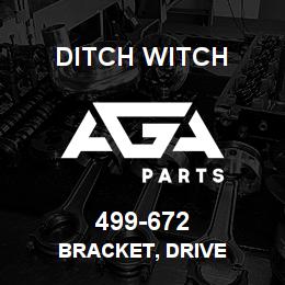 499-672 Ditch Witch BRACKET, DRIVE | AGA Parts