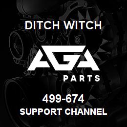 499-674 Ditch Witch SUPPORT CHANNEL | AGA Parts