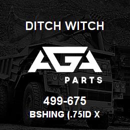 499-675 Ditch Witch BSHING (.75ID X | AGA Parts
