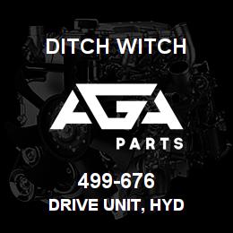 499-676 Ditch Witch DRIVE UNIT, HYD | AGA Parts